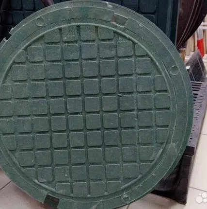 Фото №0 Люк канализационный малый садовый д-460мм h60