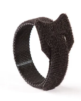 Фото №0 Хомуты-липучки 320x14мм (упак: 10 шт / 1 цвет / черный)