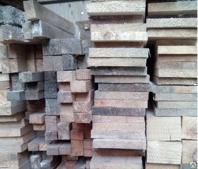 Фото №0 Брусок монтажный, сосна, сухой, 50х70мм