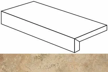 фото Atlas Concorde AIX Aix Beige Elemento L Strutturato (A0TW) Керамогранит