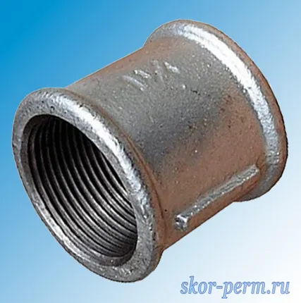 Фото №0 Муфта оцинк Ду20
