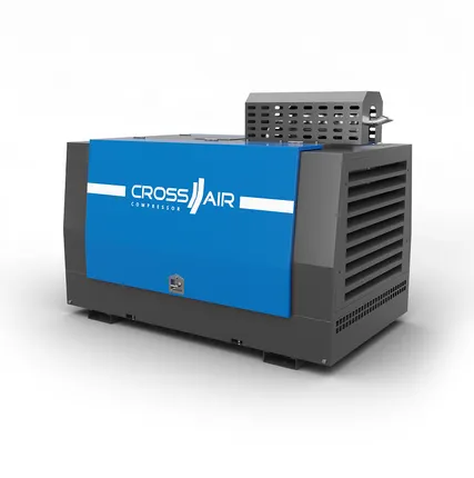 Фото №0 Дизельный стационарный компрессор Borey180-13BZ с ПЖД