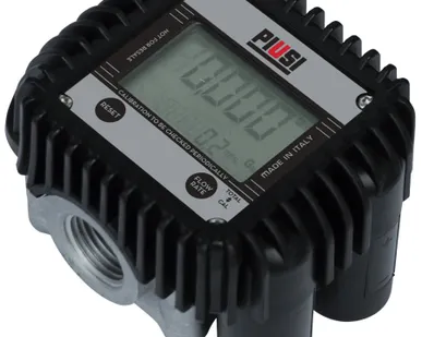 фото K400 1/2" BSP - Электронный счетчик для антифриза, ДТ и масла, 1-30 л/мин