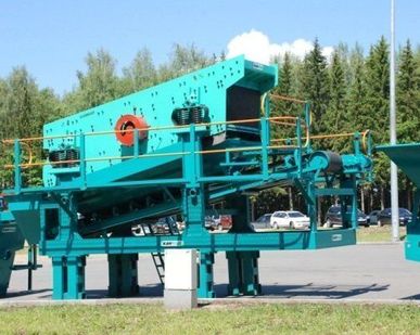 фото Установка сортировочная на базе грохота ГИС-32