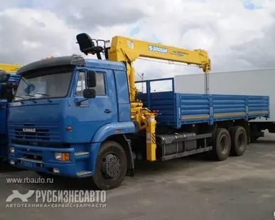 фото КМУ Камаз 65117-3010-23 + Soosan 866LS.