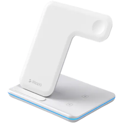 Фото №0 Беспроводная зарядная станция Deppa 3 в 1 Neo 20W