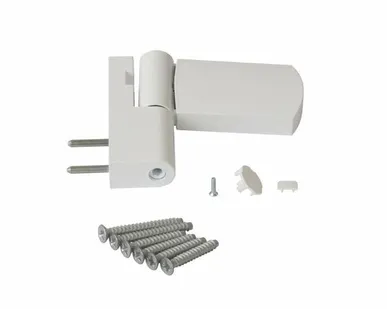 фото Петля дверная Maxbar 492589 Doorline HTB PS 27 17-20,5/105-42, белая