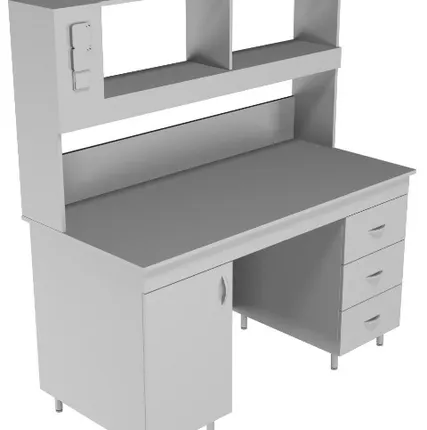 Фото №0 Физический лабораторный стол со столешницей из ЛДСП НВ-1500 ПЛ