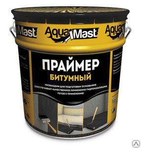 фото Праймер битумный Aquamast 18 л