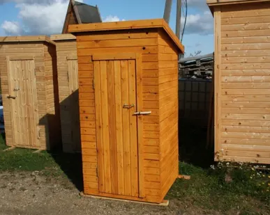 фото Туалет с защитным покрытием