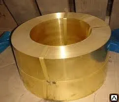 фото Лента латунная 0,3 300 Л63.
в