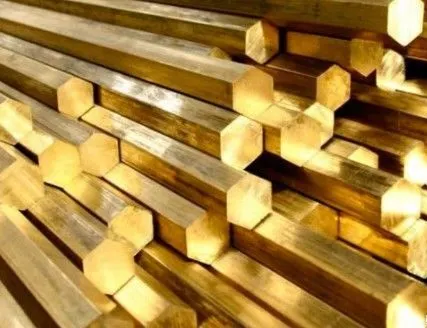 Фото №0 Шестигранник латунный 7, ЛС59-1