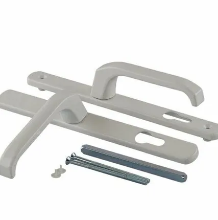 Фото №0 Гарнитур нажимной Elementis сплошной PZ/25/85/8 (длина штифта 120мм), белый