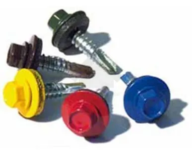 фото Саморезы кровельные окрашенные 4,8*35