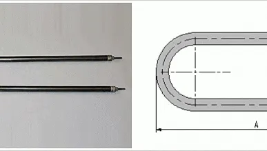 фото ТЭН 100 А 13/1,5 О 220 ф.2 R30 (1,5кВт, U-обр., воздух,обдув).