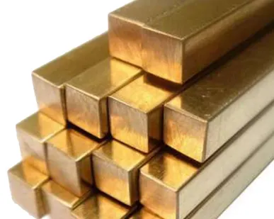 фото Квадрат бронзовый от 1.5мм до 330мм БрАЖМц БрАЖН БрАМц БрБ2 БрОЦС5-5-5