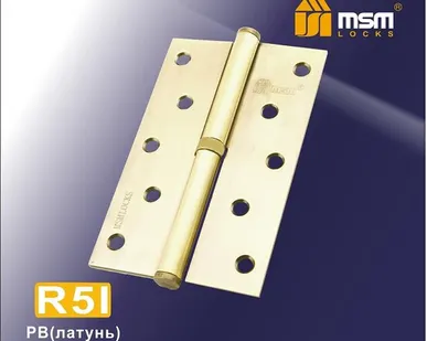 фото Петли стальные съемные MSM Locks R5I Правая