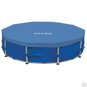 Фото №0 Крышка для каркасного бассейна 4,57м intex 28032