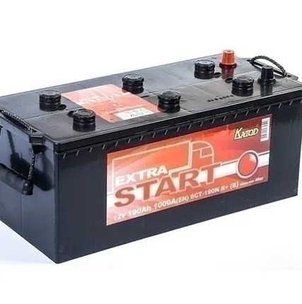 Фото №0 Аккумулятор КАТОД EXTRA START 6СТ-190N R+ (B)