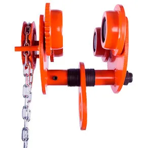 фото Тележка для тали TOR Тип В (GCL) 10Х9 с механизмом передвижения