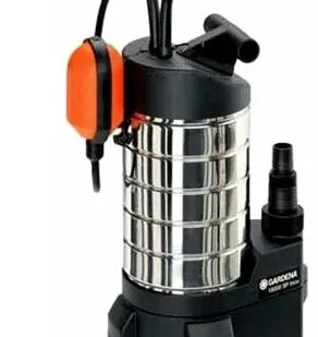 фото Дренажный насос для грязной воды GARDENA 20000 INOX PREMIUM