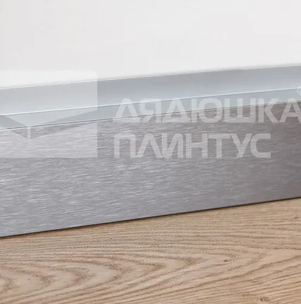 Фото №0 Progress Profiles Декоративная часть скрытого плинтуса Progress Браш. PKFLBS 60