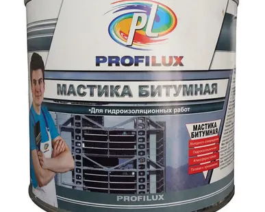 фото Мастика битумная Профилюкс, 1,8 кг