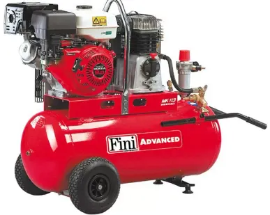 фото Бензиновый поршневой компрессор FINI MK113-100-9S