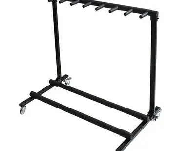 фото Стойка для 7 гитар Flatsons FL-17L на колесиках - Flatsons