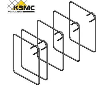 фото Хомут арматурный квадратный 8х200х200. В наличии