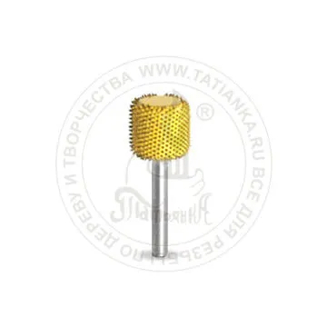 Фото №0 18C12R2-40 - Цилиндр с закруглением, Ø хвостовика 3,2мм, Ø фрезы X 12,7мм, L фрезы 12,7мм (fine/ж)