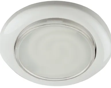 фото Светильник KL35 WH-10 /1 под лампу Gx53 220В 13Вт бел. (уп.10шт) Эра Б0048950