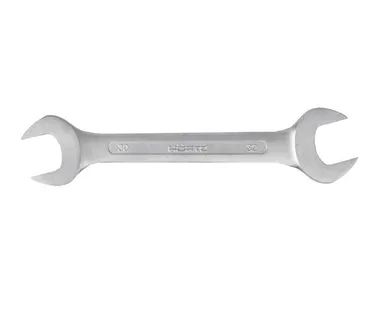 фото Ключ гаечный рожковый двусторонний 30х32 мм сатин финиш HORTZ