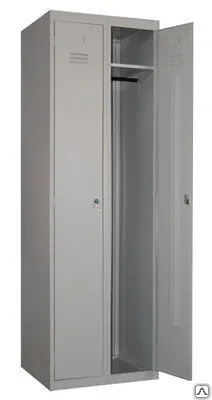 Фото №0 Металлический шкаф для одежды ШРК-22-800 185*80*49см