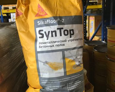 фото Sikafloor-2 SynTop. Упрочнитель поверхности бетонного пола