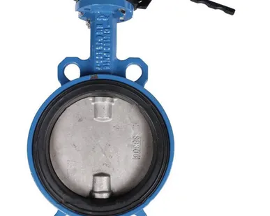 фото Затвор дисковый поворотный межфланцевый Ду250 Ру16 Tecofi VPI4449-02EP0250