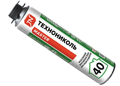 Фото №0 ПЕНА МОНТАЖНАЯ ТЕХНОНИКОЛЬ MASTER 40 всесезонная