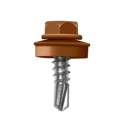 Фото №0 Саморез кровельный 5,5х19 RAL 8003