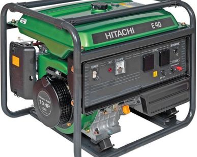 фото Генератор бензиновый Hitachi E40