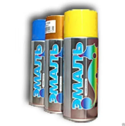 Фото №0 Эмаль аэрозольная