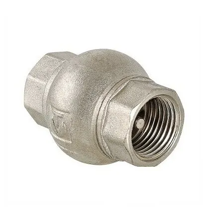 Фото №0 Клапан обратный VALTEC 2"ВВ латунный золотник VT.151