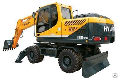 Фото №0 Экскаватор колесный HYUNDAI R180W-9S