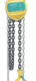 фото Таль ручная цепная шестеренчатая CB-II 0,5, L - 6,0м, г/п 0,5т ABLE (США)