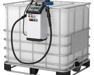 фото DELPHIN PRO AF2-SEC 230/50 - Перекачивающий блок для AdBlue для IBC: эл. счетчик, рукав 3 м