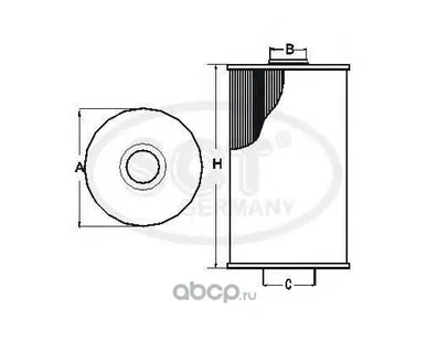 фото Фильтр масляный SCT SH 4031P TOYOTA/LEXUS RX/CAMRY 3.5 06-