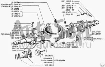 Фото №0 Мост передний в сборе 255Б-2300015