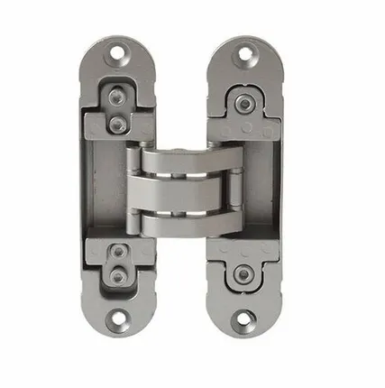 Фото №0 Скрытая петля универсальная OTLAV INVISACTA 3D серебро матовое