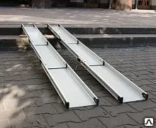 фото Телескопический пандус 3 секционный