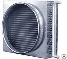 фото Канальные водяные теплообменники для круглых воздуховодов PBAHC