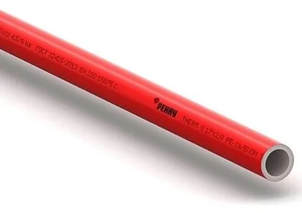 Фото №0 Труба PEXa 17*2.0 THERM S REHAU (500м) с кислородным барьером, красная